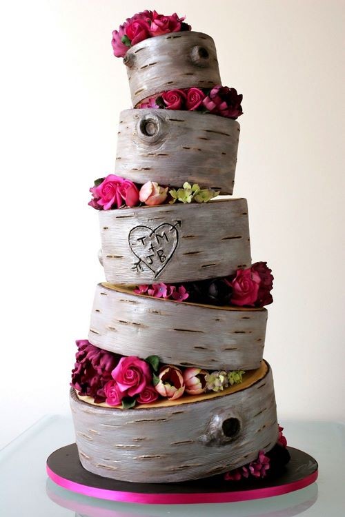 Самые красивые свадебные торты - фото, идеи, новинки