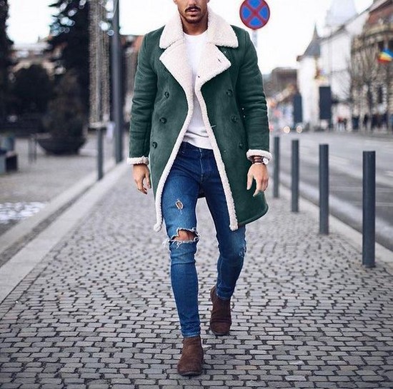 Стильные мужские куртки зима 2024 (72 фото)